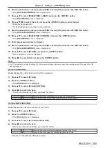 Preview for 205 page of Panasonic PT-REQ12 Series Operating Instructions Manual