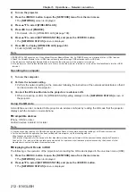 Preview for 212 page of Panasonic PT-REQ12 Series Operating Instructions Manual