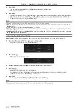 Preview for 232 page of Panasonic PT-REQ12 Series Operating Instructions Manual