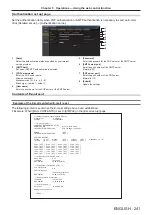 Preview for 241 page of Panasonic PT-REQ12 Series Operating Instructions Manual