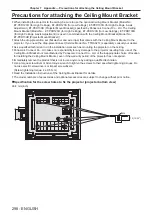 Preview for 298 page of Panasonic PT-REQ12 Series Operating Instructions Manual