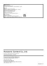 Preview for 306 page of Panasonic PT-REQ12 Series Operating Instructions Manual