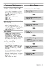 Preview for 17 page of Panasonic PT-VMZ51 Operating Instructions Manual