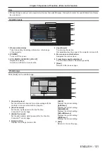 Preview for 131 page of Panasonic PT-VX615N Operating Instructions Manual