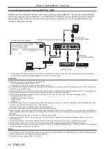 Preview for 42 page of Panasonic PT-VZ585N Operating Instructions Manual