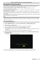 Preview for 147 page of Panasonic PT-VZ585N Operating Instructions Manual