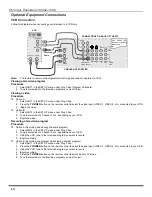 Preview for 10 page of Panasonic PT47WX42F - 47" PROJECTION TV HD Operating Instructions Manual