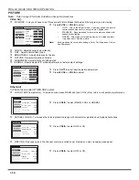 Preview for 40 page of Panasonic PT47WX42F - 47" PROJECTION TV HD Operating Instructions Manual