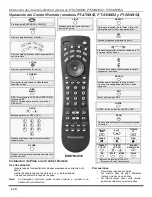 Preview for 80 page of Panasonic PT47WX42F - 47" PROJECTION TV HD Operating Instructions Manual