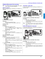 Preview for 9 page of Panasonic PT47WX54 - 47" PROJECTION TV Operating Instructions Manual