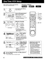 Preview for 6 page of Panasonic PV-9660 Operating Instructions Manual