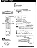 Preview for 8 page of Panasonic PV-9660 Operating Instructions Manual