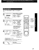 Preview for 27 page of Panasonic PV-9660 Operating Instructions Manual