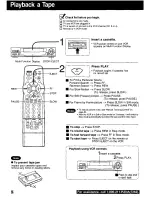 Preview for 9 page of Panasonic PV-966H Operating Instructions Manual