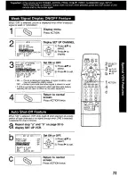 Preview for 32 page of Panasonic PV-966H Operating Instructions Manual