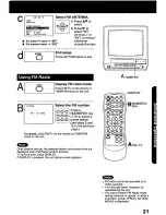 Preview for 21 page of Panasonic PV-C1321A Operating Instructions Manual