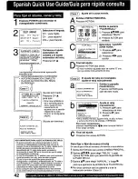 Preview for 42 page of Panasonic PV-C1321A Operating Instructions Manual