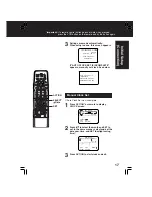 Preview for 17 page of Panasonic PV-D4742-K Operating Instructions Manual