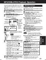 Preview for 43 page of Panasonic PV-D4743-U Operating Operating Instructions Manual