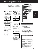 Preview for 19 page of Panasonic PV-D4744K Operating Instructions Manual