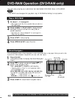 Preview for 42 page of Panasonic PV-D4744K Operating Instructions Manual