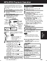 Preview for 49 page of Panasonic PV-D4744K Operating Instructions Manual