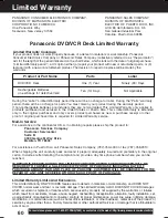 Preview for 60 page of Panasonic PV-D4744K Operating Instructions Manual