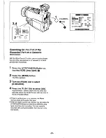 Preview for 32 page of Panasonic PV-DV950 Operating Instructions Manual