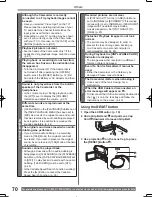 Preview for 70 page of Panasonic PV-GS9 Operating Instructions Manual