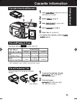 Preview for 11 page of Panasonic PV-L552 Operating Manual