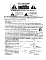 Preview for 2 page of Panasonic PV-M2044 Operating Instructions Manual