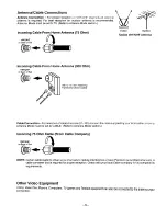 Preview for 6 page of Panasonic PV-M2044 Operating Instructions Manual