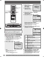 Preview for 32 page of Panasonic PV20DF64 - MONITOR/DVD COMBO Operating Instructions Manual