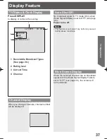 Preview for 37 page of Panasonic PV20DF64 - MONITOR/DVD COMBO Operating Instructions Manual