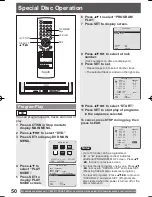 Preview for 50 page of Panasonic PV20DF64 - MONITOR/DVD COMBO Operating Instructions Manual