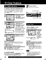 Preview for 22 page of Panasonic PV27D52 - TV/DVD COMBO - MULTI LANGUAGE Operating Instructions Manual