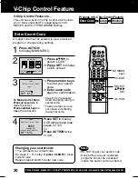 Preview for 30 page of Panasonic PV27D52 - TV/DVD COMBO - MULTI LANGUAGE Operating Instructions Manual