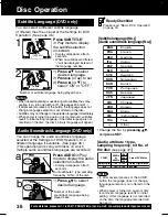 Preview for 36 page of Panasonic PV27D52 - TV/DVD COMBO - MULTI LANGUAGE Operating Instructions Manual