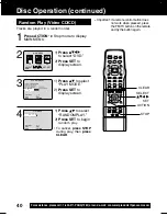 Preview for 40 page of Panasonic PV27D52 - TV/DVD COMBO - MULTI LANGUAGE Operating Instructions Manual