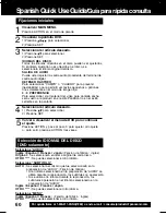 Preview for 60 page of Panasonic PV27D52 - TV/DVD COMBO - MULTI LANGUAGE Operating Instructions Manual