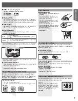 Preview for 7 page of Panasonic PV27DF5 - DVD/TV UNIT Operating Instructions Manual