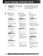 Preview for 18 page of Panasonic PVD4742 - DVD/VCR DECK Operating Instructions Manual