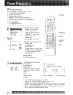 Preview for 24 page of Panasonic PVD4742 - DVD/VCR DECK Operating Instructions Manual