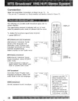 Preview for 26 page of Panasonic PVD4742 - DVD/VCR DECK Operating Instructions Manual