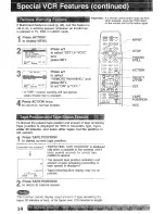 Preview for 36 page of Panasonic PVD4742 - DVD/VCR DECK Operating Instructions Manual