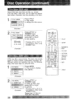 Preview for 42 page of Panasonic PVD4742 - DVD/VCR DECK Operating Instructions Manual