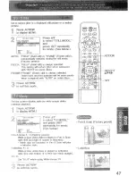 Preview for 51 page of Panasonic PVD4742 - DVD/VCR DECK Operating Instructions Manual