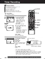 Preview for 24 page of Panasonic PVD4753S - DVD/VCR DECK Operating Instructions Manual