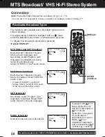 Preview for 26 page of Panasonic PVD4753S - DVD/VCR DECK Operating Instructions Manual