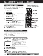 Preview for 34 page of Panasonic PVD4753S - DVD/VCR DECK Operating Instructions Manual